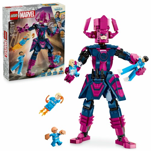 レゴ(LEGO) マーベル ファンタスティック・フォー vs. ギャラクタス おもちゃ 玩具 誕生日 プレゼント ブロック 男の子 女の子 子供 9歳 10歳 11歳 小学生 76316