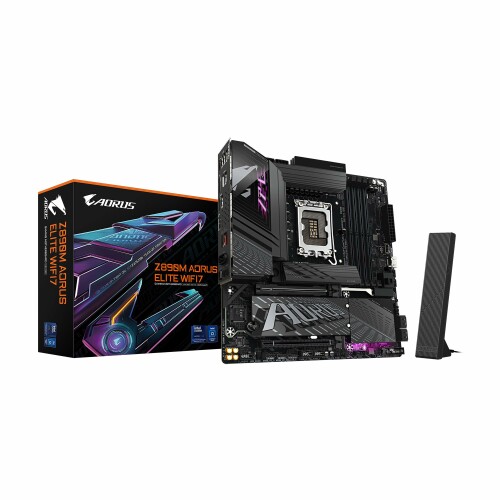 GIGABYTE Z890M AORUS ELITE WIFI7 Micro ATX母ちゃんゲーム盤 MB6601