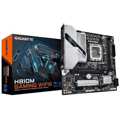 GIGABYTE H810M GAMING WIFI6 Intel H810心付け書き割り積み上げる Micro-ATX 母ちゃんゲーム盤 MB6738