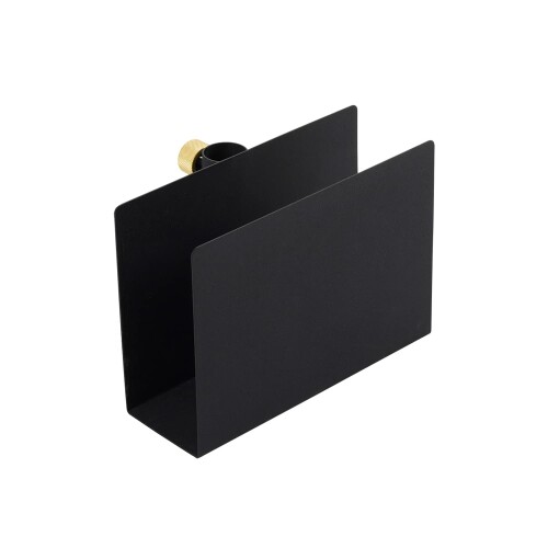 DRAW A LINE 022 Book Rack Black ドローアライン 読みもの仕合わせ 黒いこと 縦専用部分品 幅21×奥ふかさ12×高さ15珊 耐荷重3kg D-BR-BK
