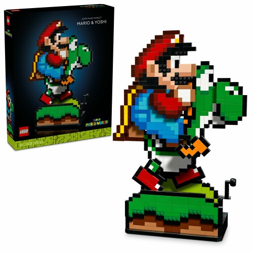 レゴ LEGO スーパーマリオワールド : マリオ と ヨッシー 1215天下太平 遊び道具 遊び道具 お歳暮 生まれ落ちる日 差し上げ物 差し上げ物 差しつかえる 室内装飾 かざり付ける品 母の日 父の日 成人男性 お上さん マリオ グッズ