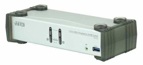 ATEN USB 3.0ハブ搭載 2ポートUSB DisplayPort KVMPTMスイッチ CS1912