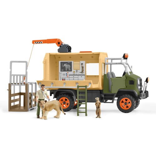 シュライヒ(Schleich) ワイルドライフ アニマルレスキュートラック フィギュア 42475