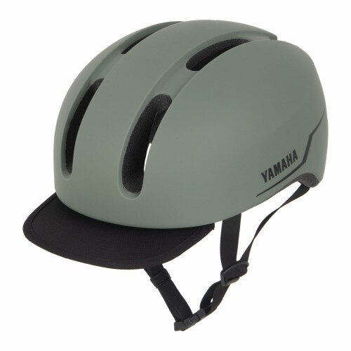 ヤマハ発動機(Yamaha) 自転車用ヘルメット キャンバスアーバン ヤマハロゴ仕様 マットオリーブ M/Lサイズ Q7C-OGH-Y00-03F