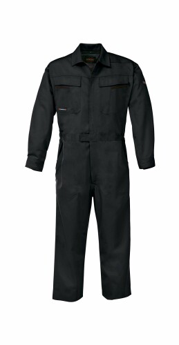 ジーベック(Xebec) ツナギ服34880 黒 M 34880-90-M