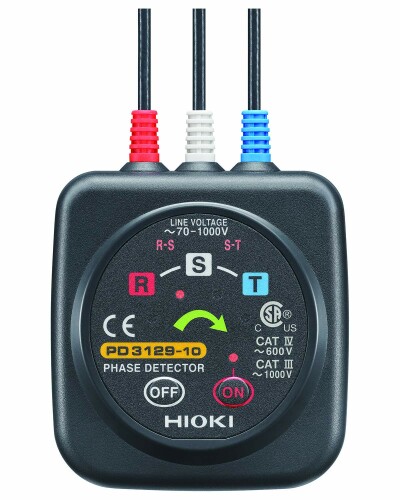 HIOKI (日置電機) 検相器 PD3129-10 広々とした印字機