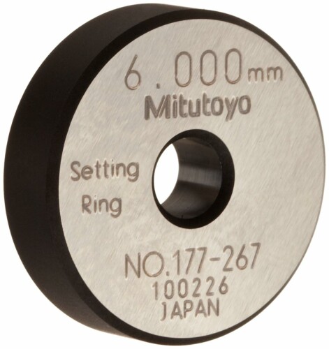 ミツトヨ 鋼製輪っかゲージ/6粍 177-267