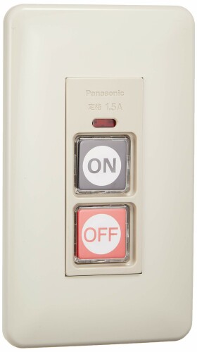 パナソニック(Panasonic) 取り締まり用飛行士押釦 埋込形 フルカラープレート付 BL6002K