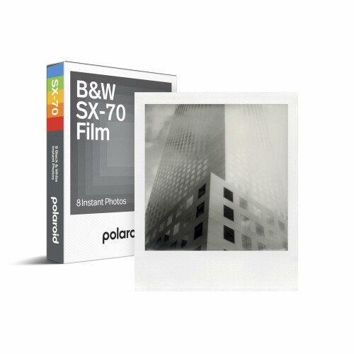 楽天市場】 Polaroid B&W SX-70 Film ポラロイド フィルム モノクロ