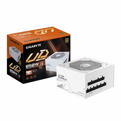 GIGABYTE UD850GM PG5 ICE ATX 3.1/PCIe 5.1対応 850W 電源ユニット 80PLUS GOLD ホワイト GP-UD850GM PG5 ICE PS1604