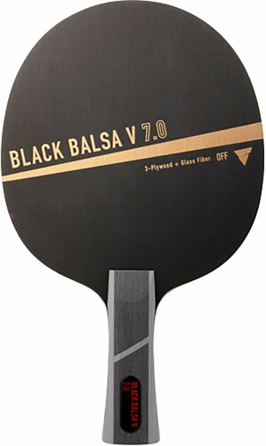 ヴィクタス(Victas) ピンポン 櫂 襲いかかる用シェークハンド ブラックバルサ V 7.0 太陽面爆発 310454