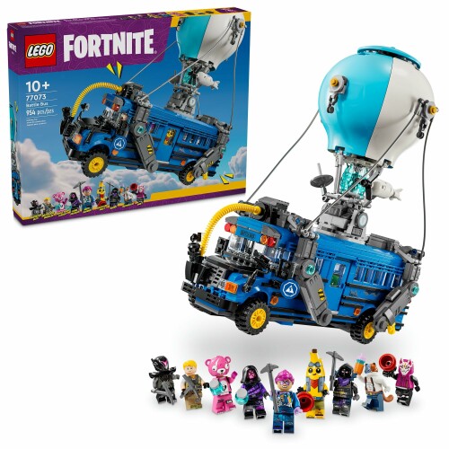 レゴ(LEGO) フォートナイト 揉みあい二階建てバス 手あそび 手あそび 生まれ落ちる日 差し上げ物 立ちはだかる 父の日 お坊っちゃん お嬢さん ちびっ子 10歳 11歳 12歳 小学生 力くらべ 車駕 車 ミニカー 77073
