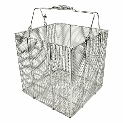三和化研工業 ステン角型洗い濯ぎカゴ 大 300×300×300粍 / 4-098-02