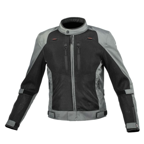 (KOMINE) バイク用 ジャケット JK-1563 プロテクト3Dエアストリームジャケット 07-1563 メンズ Basalt Grey Black 2XL｜アルメリア店 16,377円