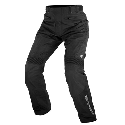 (KOMINE) バイク用 パンツ PK-7003 プロテクトライディングメッシュパンツ ビランシア 07-7003 メンズ Black L｜アルメリア店