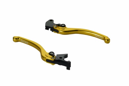 エフェックス(EFFEX) スムースフィットレバー GSX250R(17-21) ゴールド 左右セット(ブレーキ/クラッチレバーセット) EAL006G|アルメリア店