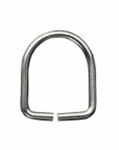 ニッサチェイン アルミ Dリング 参考使用荷重0.2kg 300入 ADR25 銀｜アルメリア店