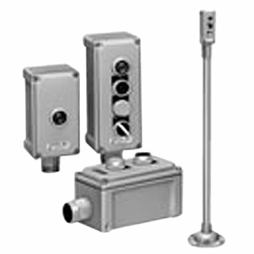 IDEC(アイデック) 1点用 IP65 [ファイ]22 AGAW形 抑えつけるボックス席 穴あり AGAW211Y