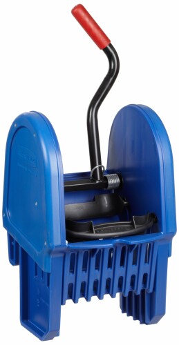 天然ゴム御手伝いさん(Rubbermaid) ウェイブブレイクモッピングシステム モップ絞り器 RM757588BL