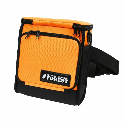 フォレスト(Forest) エリアウエストバッグ オレンジ色