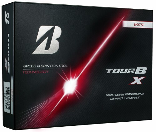 BRIDGESTONE(ブリヂストン)ゴルフどんぶり鉢 TOUR B X 2026年模範例 12球入 白いこと B6WXJ