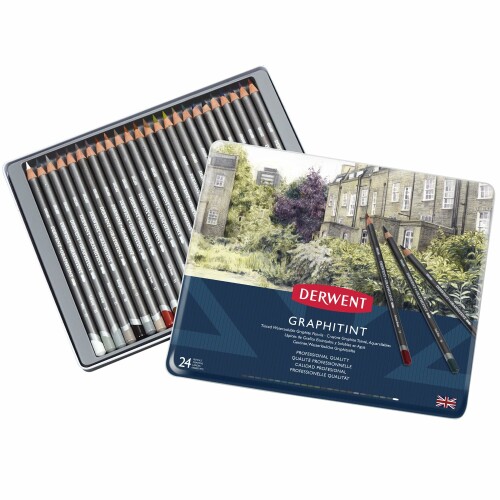 Derwent ダーウェント グラフィティント 24色セット 700803|アルメリア店