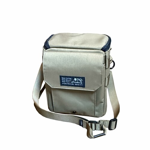 リーニア(Linha) SQUARE POUCH KHAKI MSB-68
