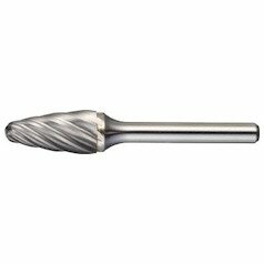 TRUSCO(トラスコ) 超硬バー タマゴ型 Φ19X刃長25X軸6 アルミカット TA6C190｜アルメリア店