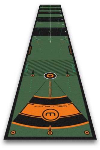 WELLPUTT ウェルパット ゴルフ パター引っ敷き 父の日 差し上げ物 WELLPUTT 引っ敷き 4M ウェルパットゾーン パター形づくる フランス共和国製 日本定め事染みわたる品 緑であること