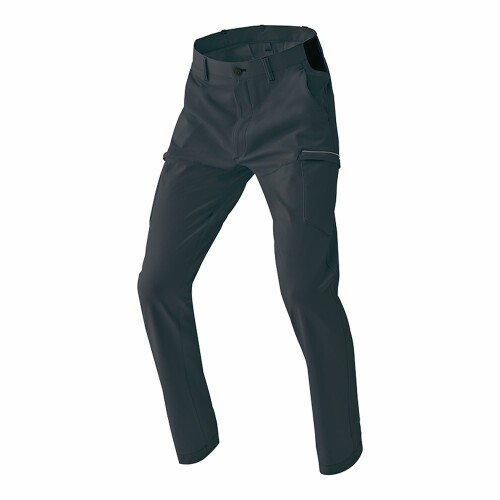 アイトス(Aitoz) ウルトラストレッチワークカーゴパンツ 否タック 男女兼用 AZ2421 濃灰色 L AZ2421-014-L