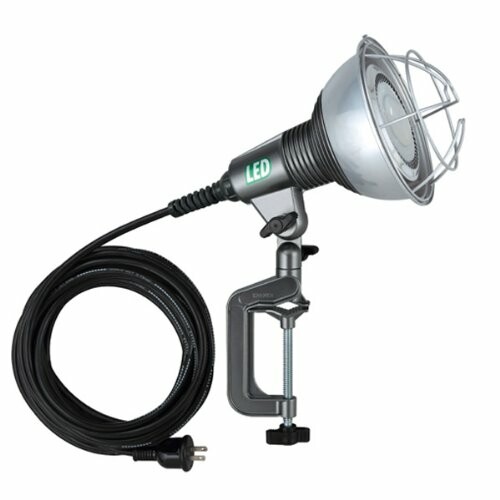 ハタヤ (HATAYA) 点火装置 LED 写真用照明 室外用 (防雨型) 雨合羽 昼白いこと 20W 全光束2400Lm 吊りひも10m 光束角60度 二重不成立 地びた不必要 バイス据え置き やり方灯 細工物点火装置 身寄り用 工業プラント用 組み上げる一こま 20WLED