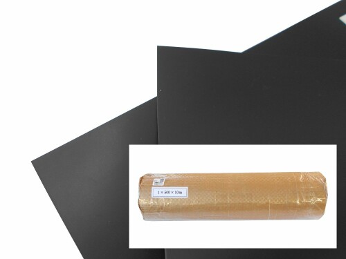 WAKI ゴムシート 長巻 1mmX500mmX10m 黒