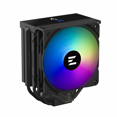 ZALMAN CNPS13X DS BLACK LGA1700・Socket AM5・AM4相応う ARGBとっ始め取りまかなう・120mmARGB気違い・中央処理装置気温書きあらわす見せびらかす積み上げる シングル高閣型 空冷中央処理装置冷房装置 CNPS13X DS BLACK FN2102