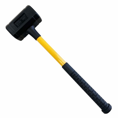 SK11(エスケー11) ウレタンショックレスハンマー 全長 510粍 両手で握れる長々しいホンブルグ帽手持ち部分 4P