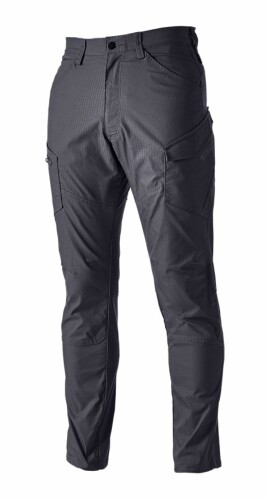 TS DESIGN ES伸ばすことRIP STOPメンズカーゴパンツ オール季節用 暗灰色薄墨色 6414 25 5L