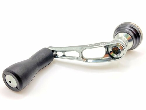 ドライブフィッシング(Dlive Fishing) シングルハンドル エアーステア 40mm シリコンフィットノブ仕様 リミテッド プラチナシルバー シマノType2