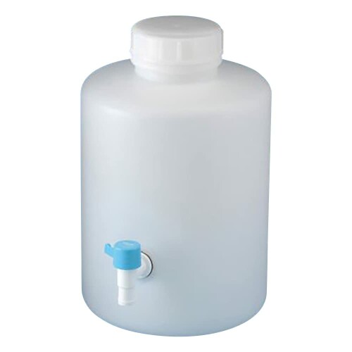 ニッコー・ハンセン レバーコック付瓶 石灰水採水瓶 10L