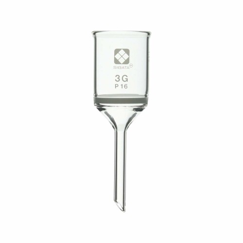 柴田科学の科目 硝子濾す器 3G 円柱ロート形 3GP16 013110-316A
