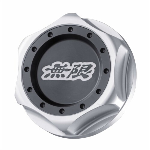 無限(MUGEN |ムゲン) ヘキサゴンオイルフィラーキャップ HEXAGON OIL FILLER CAP ブラック 15610-XG8 -K2S0-BL｜アルメリア店