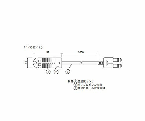 ティアンドデイ(T&D) 温湿度センサ TR-3220