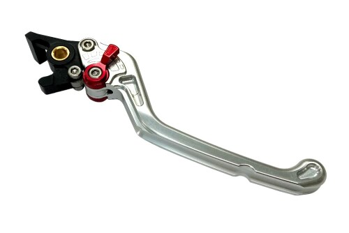 BIKERS(バイカーズ) フロントブレーキレバー プレミアム フラットタイプ シルバー CT125 20-25 DAX125 22-24 ADV160 23-24 PCX 18-24 PCX160 21-24 H0408-SLV|アルメリア店