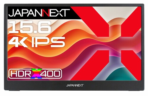 JAPANNEXT 15.6in IPSダイアログボックス積み上げる 4K(3840x2160)解像力 移動性管する JN-MD-IPS156U miniHDMI USB-C microUSB sRGB:99% DCI-P3:90% HDR400好いかげんに USB OTG相応う