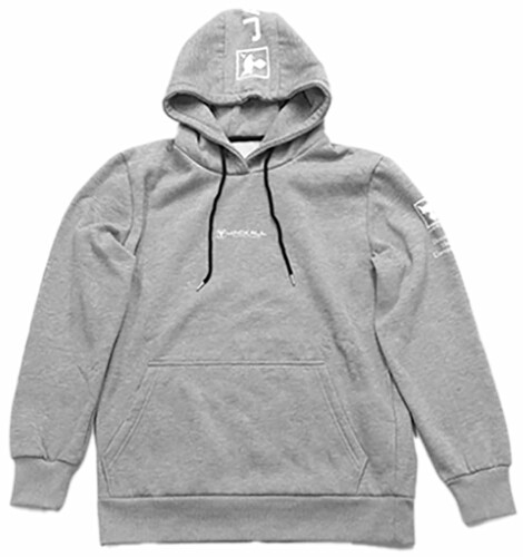 ジャッカル(JACKALL) プルオーバーフーディ (PULL OVER HOODIE) 薄墨色 S大きさ HU-A001
