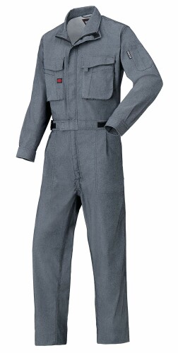 山田辰 AUTO-BI オール季節用 つなぎ服 1-3690 BC 黒いこと 5L