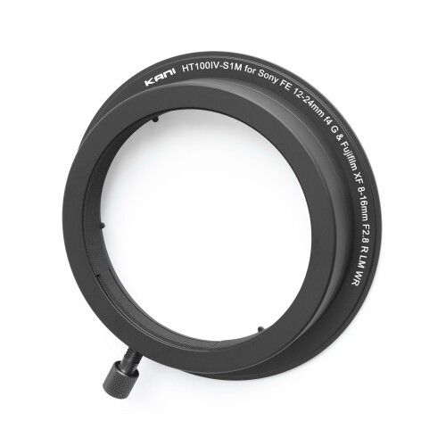 KANI 100mm幅 HT100 IV アダプターリング SONY FE 12-24mm F4 G & FUJIFILM フジノンレンズ XF 8-16mm F2.8 専用 超広角対応 フィルターホルダー別売 角型フィルターアクセサリ アルミ製 817396|アルメリア店