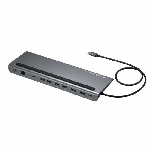 サンワサプライ USB Type-C縛ステイション 10インチ1（4K相応う・HDMI×2画面最終生産物） USB-CVDK14