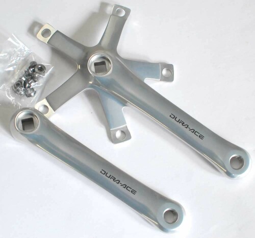 シマノ　ピスト　FC7600 DURA-ACEクランク170mm NJS シマノ デュラエース FC-7600 クランク 170mm ピスト NJS