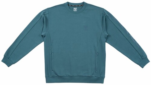 ジャッカル(JACKALL) クルーネックスウェット (CREW NECK SWEAT) 緑であること L大きさ SW-A001