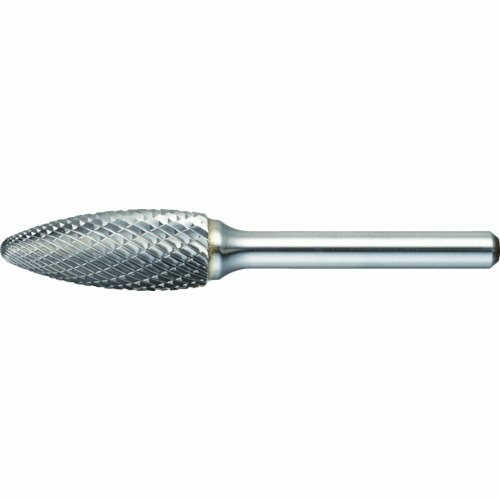TRUSCO(トラスコ) 超硬バー 楕円型 Φ16X刃長37X軸6 シングルカット TB51C160S｜アルメリア店
