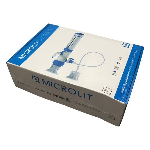 MICROLIT ボトルトップディスペンサー 吸いつけるノズル・泡抜機構付 ULT60 /3-5996-05